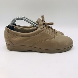 SAS Whisper TriPad Comfort Shoes Women's 5.5M Lace Up Leather Walking Sneakers